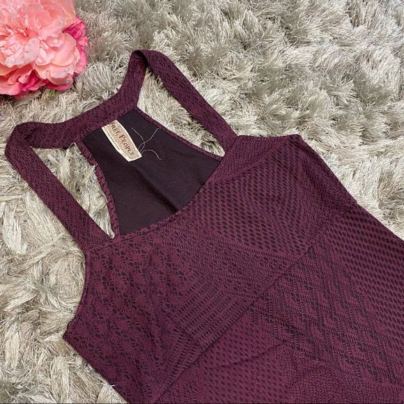 Free People Racerback Dress Women size L - Picture 5 of 7